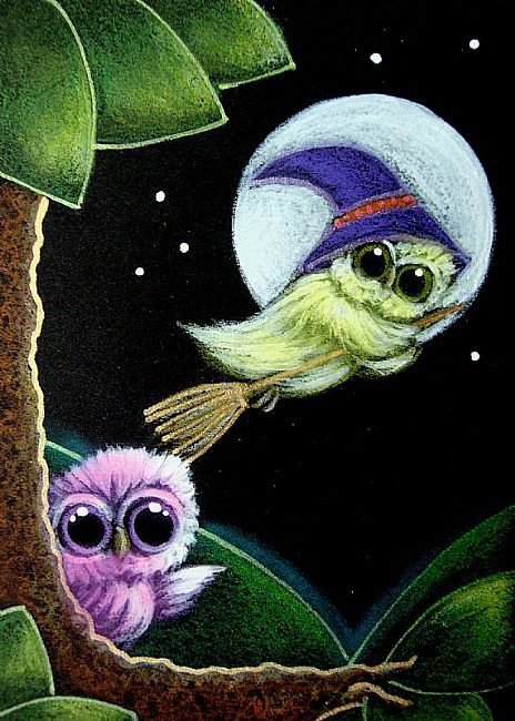 Tiny+Owl+Watching+a+Witch+Owl+on+a+Broom.jpg
